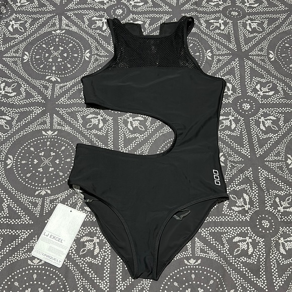 NWT LORNA JANE Talyah Active Bodysuit BLACK - Picture 2 of 6